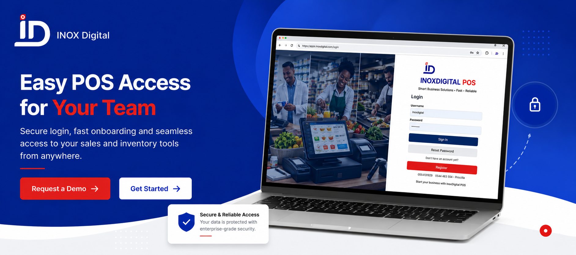 INOX Digital POS access presentation