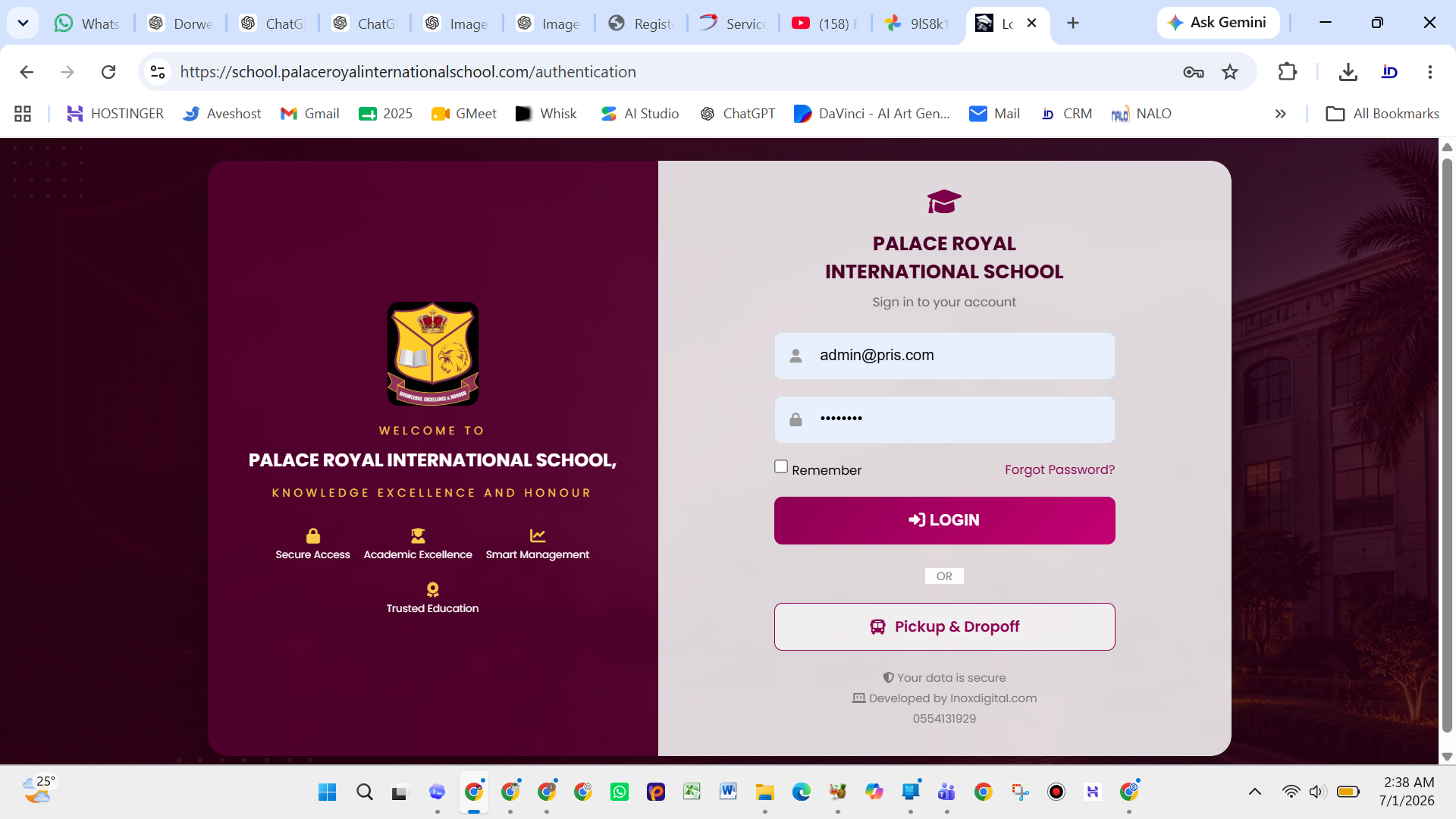 INOX Digital School Management Software